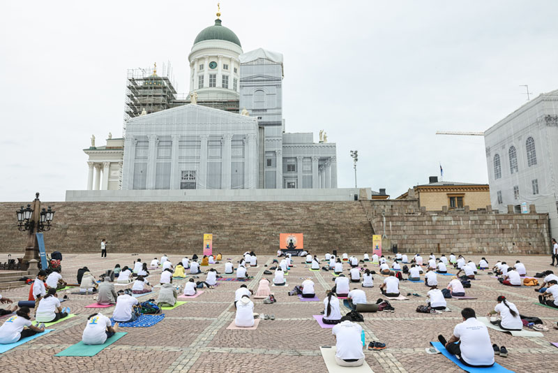 International Day of Yoga celebration in Helsinki on 21 June 2025!